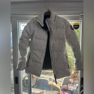 White small Canada Goose women’s jacket